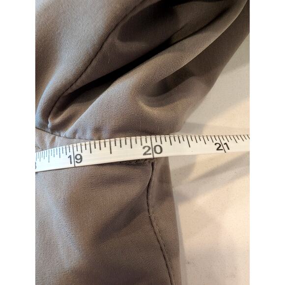 Fleet Street Green Windbreaker Jacket PM Petite Rain Coat Removable Liner Casual - Picture 4 of 8